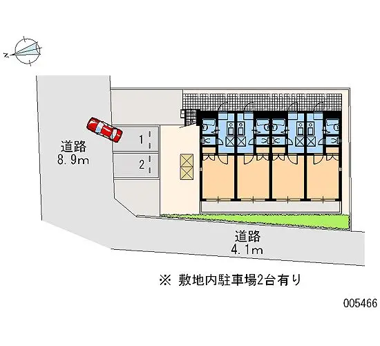 ★手数料０円★前橋市石倉町１丁目　月極駐車場（LP）